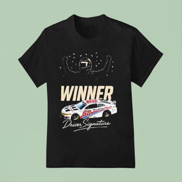 Shane Van Gisbergen Watkins Glen Winner Driver Signature T Shirt