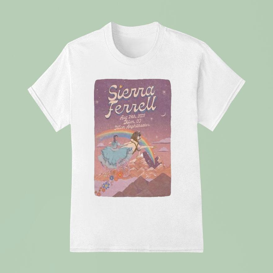 Sierra Ferrell W Nikki Lane Aug The Red Rocks Amphitheatre Morrison Co T Shirt