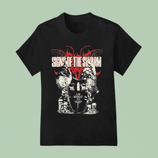 Signs Of The Swarm Law Myself To Sleep Scars Upon Scars T Shirt