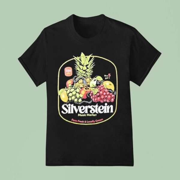 Silverstein Music Market Farm Fresh Locally Grown T Shirt