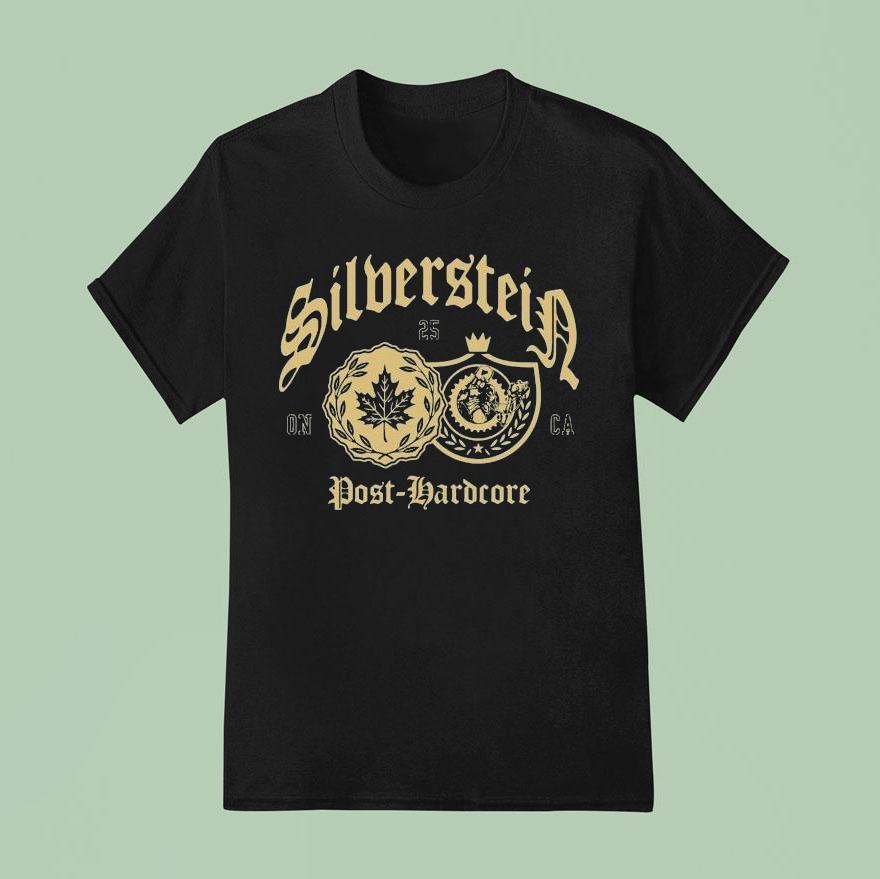 Silverstein Post Hardcore On Ca T Shirt