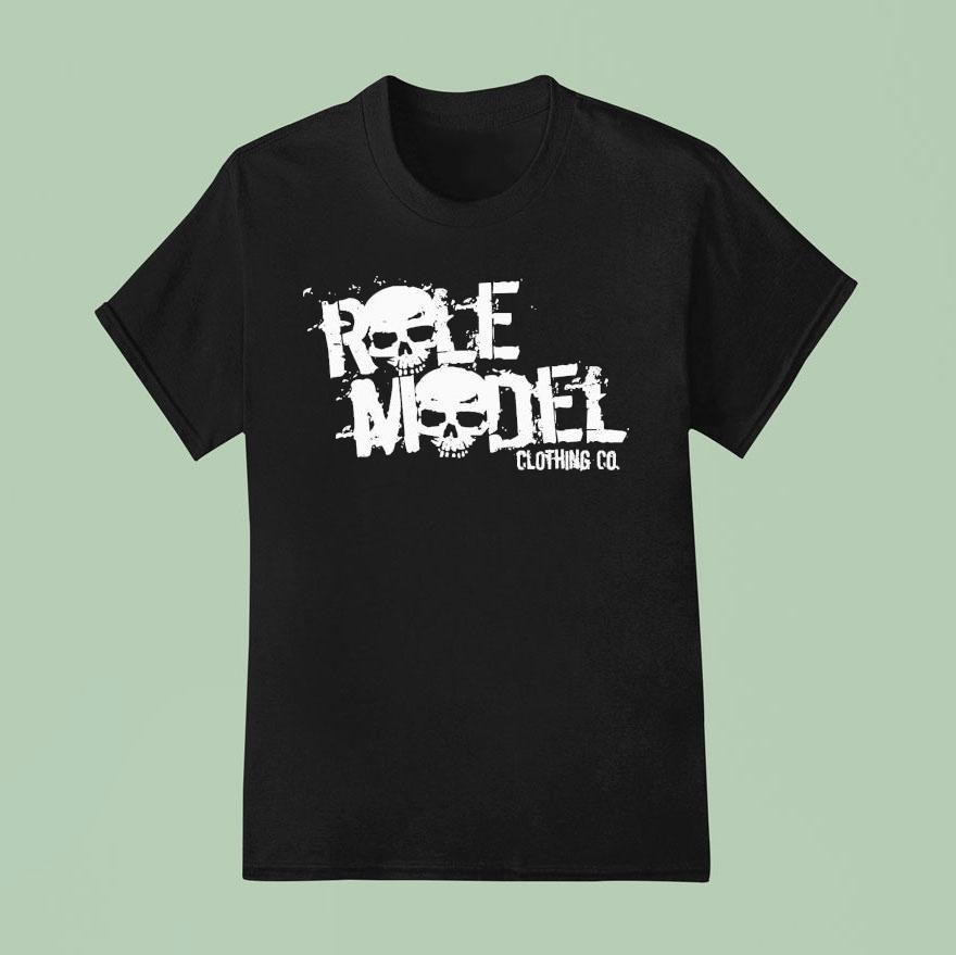 Simple Plan Role Model Skull T Shirt