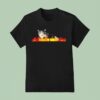 Sinister Sniler Cat Flames T Shirt