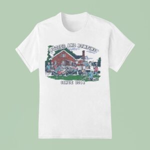 Skeleton Playing Volleyball Old Row Buzzed And Bumping Est T Shirt