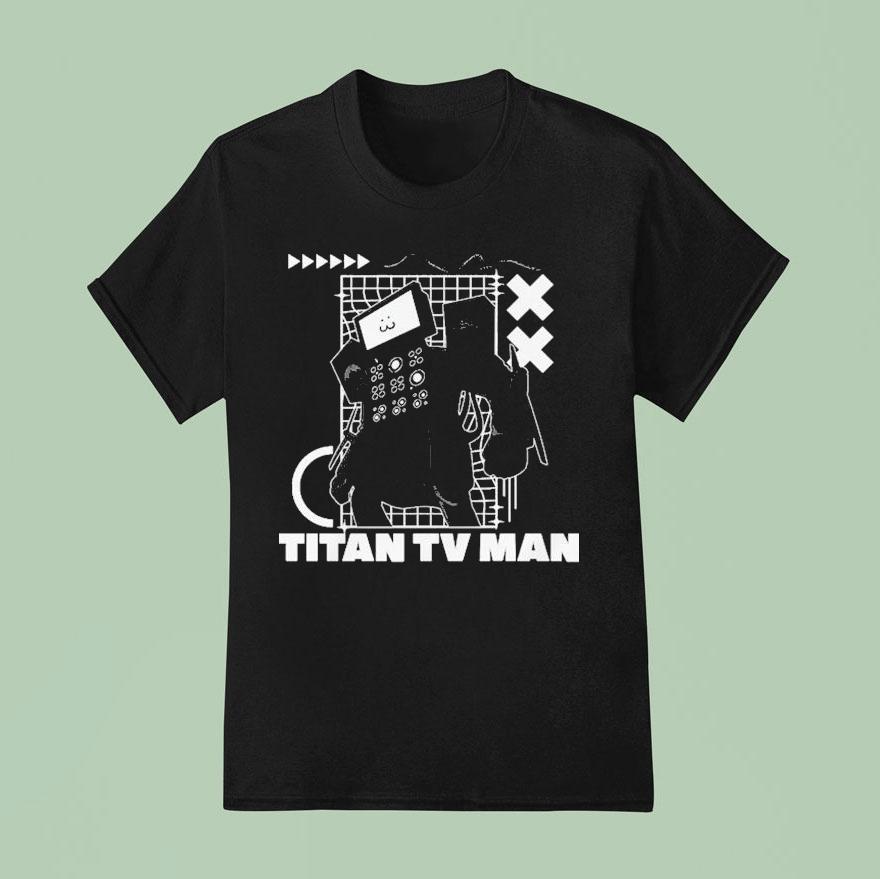 Skibidi Toilet Titan Tv Man T Shirt