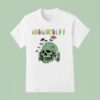 Skull Edelweiss Mushroom T Shirt