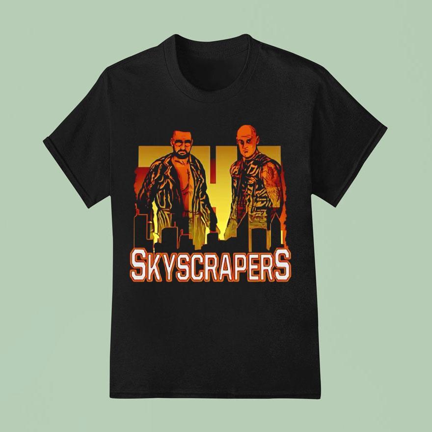Skyscrapers Wardlow And Shawn Spears T Shirt