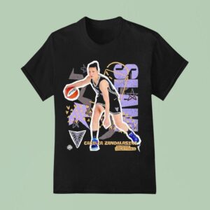 Slam Cecilia Zandalasini Golden State Valkyries Basketball T Shirt
