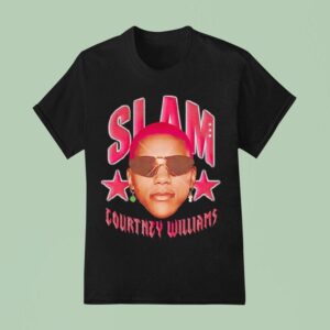 Slam Courtney Williams Big Face Minnesota Lynx T Shirt