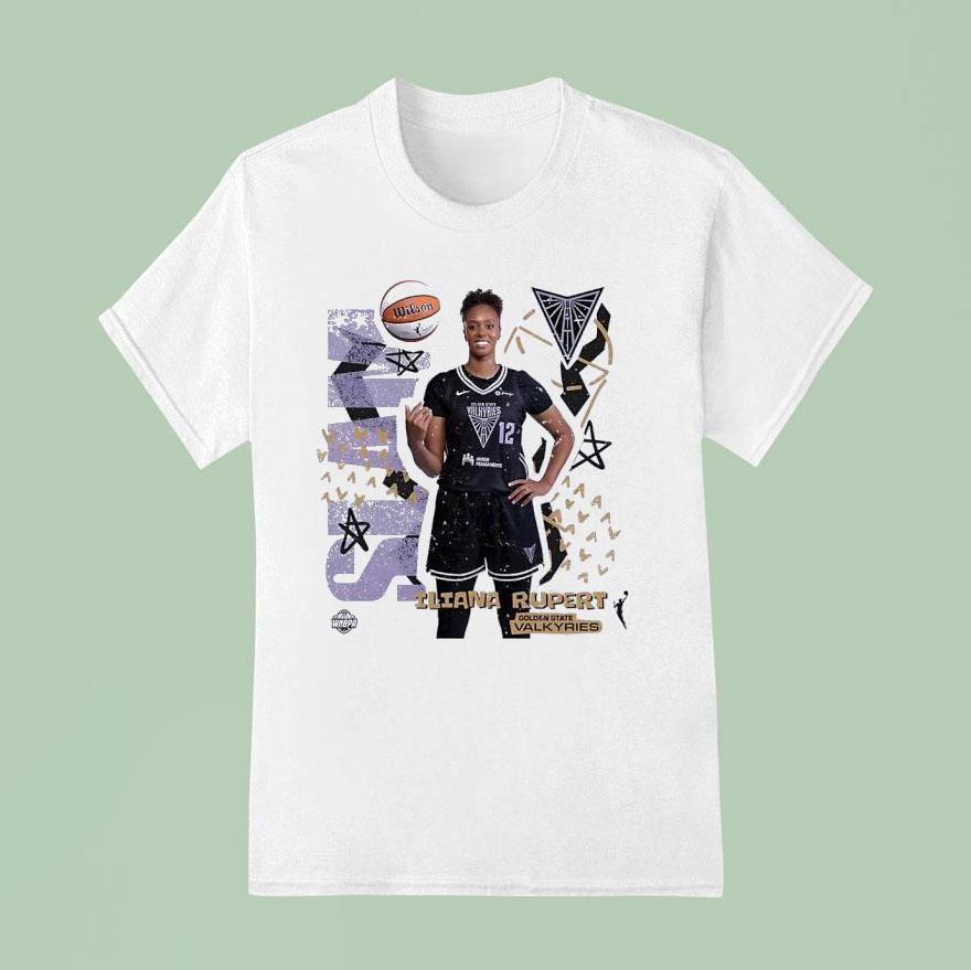 Slam Iliana Rupert Golden State Valkyries Basketball T Shirt