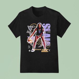 Slam Laeticia Amihere Golden State Valkyries Basketball T Shirt