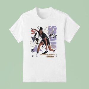 Slam Tiffany Hayes Golden State Valkyries Basketball T Shirt