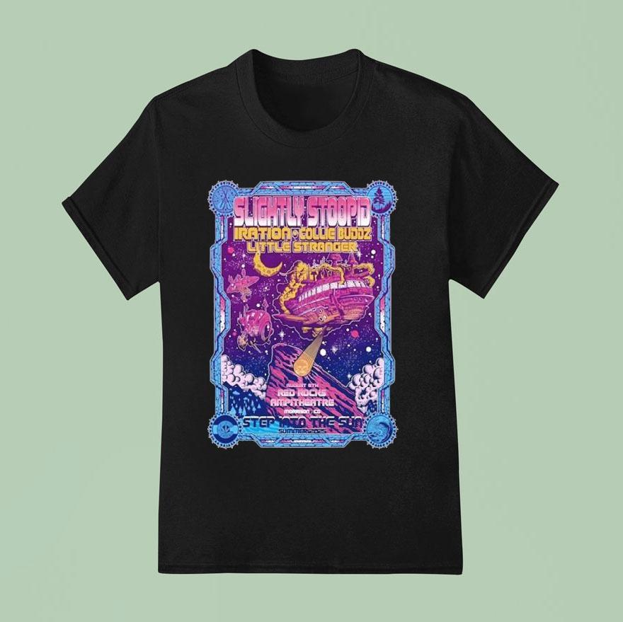 Slightly Stoopid Red Rocks Amphitheatre Morrison Co Aug T Shirt