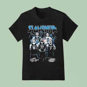 Slovenia Catch Us Live Euro Basket T Shirt