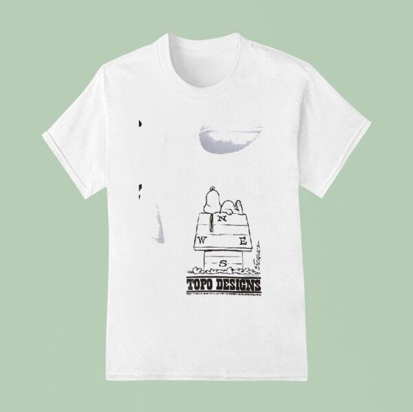 Snoopy Happiness Is Taking The Long Way Around T Shirt