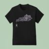 Spider Web Kentucky Shape T Shirt