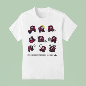 Squid Game X Vandythepink Guards T Shirt