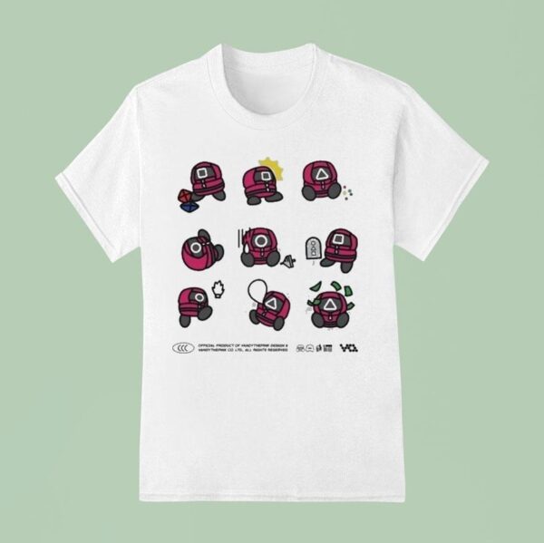 Squid Game X Vandythepink Guards T Shirt
