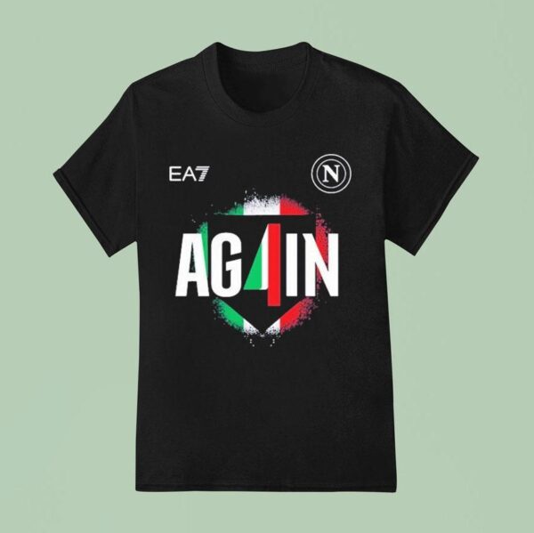 Ssc Napoli Campioni D Italia Champions Of Italy We Are The Champions Again T Shirt