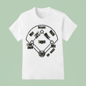 Stadium Why Because Where Who Today Tomorrow I Don T Know I Don T Give A How Manager T Shirt