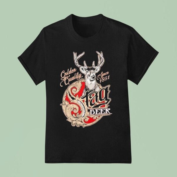 Stag Beer Golden Quality Since Deer T Shirt