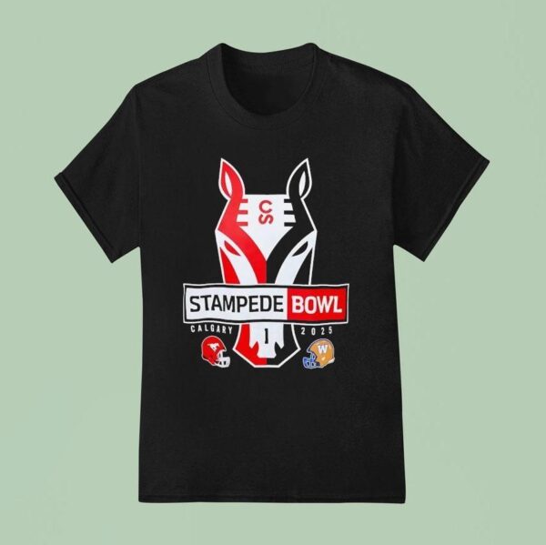 Stampede Bowl Calgary Stampeders Vs Winnipeg Blue Bombers T Shirt
