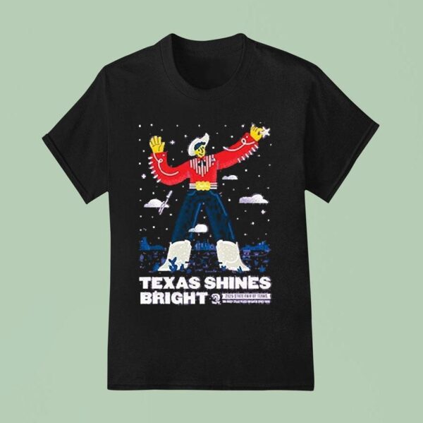 State Fair Of Texas Commemorative Art Texas Shines Brigh T Shirt