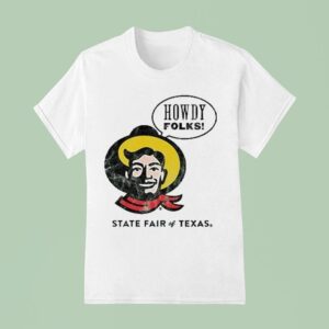 State Fair Of Texas Howdy Folks Cowboy T Shirt