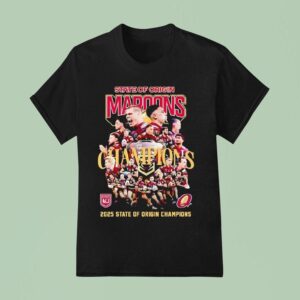 State Of Origin Queenslander Maroons Champions State Of Origin Champions T Shirt