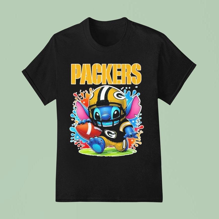 Stitch Fan Green Bay Packers Nfl T Shirt