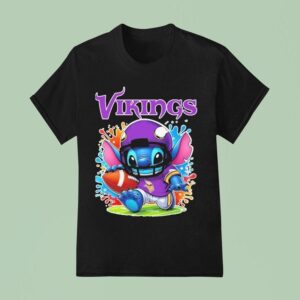 Stitch Fan Minnesota Vikings Nfl T Shirt
