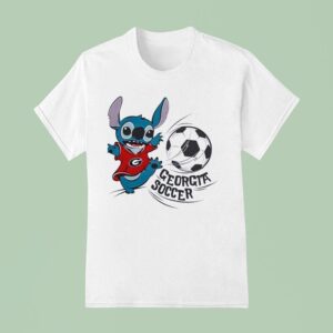 Stitch Georgia Bulldogs Soccer T Shirt