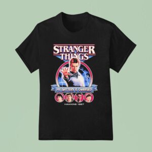 Stranger Things My Battery Is Charged Hawkins T Shirt