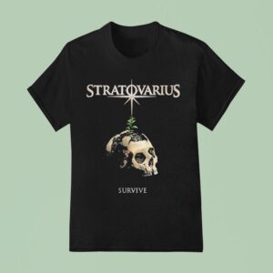 Stratovarius Survive Skull T Shirt