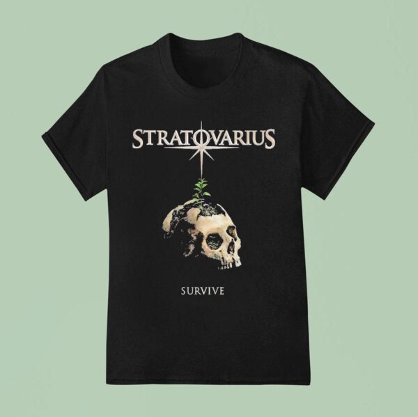 Stratovarius Survive Skull T Shirt