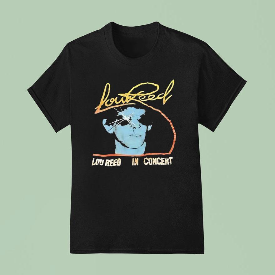 Street Hassle Lou Reed In Concer T Shirt