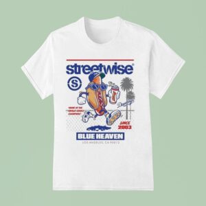 Streetwise Blue Heaven Dope Dogs Since T Shirt