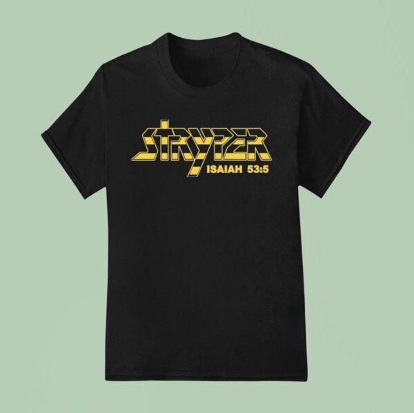 Stryper Isaiah Logo T Shirt