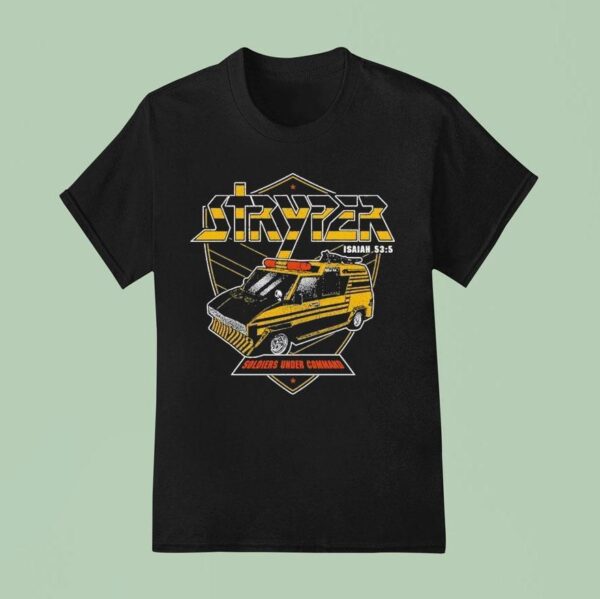 Stryper Soldiers Under Command Battle Van T Shirt