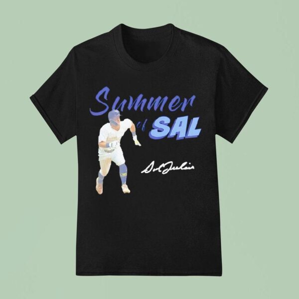 Summer Of Sal Frelick Milwaukee Brewers Signature T Shirt