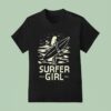Surfer Girl Crane Road Swell Sweeker T Shirt