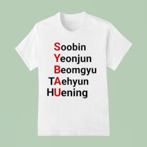 Sybau Soobin Yeonjun Beomgyu Taehuyn Huening T Shirt