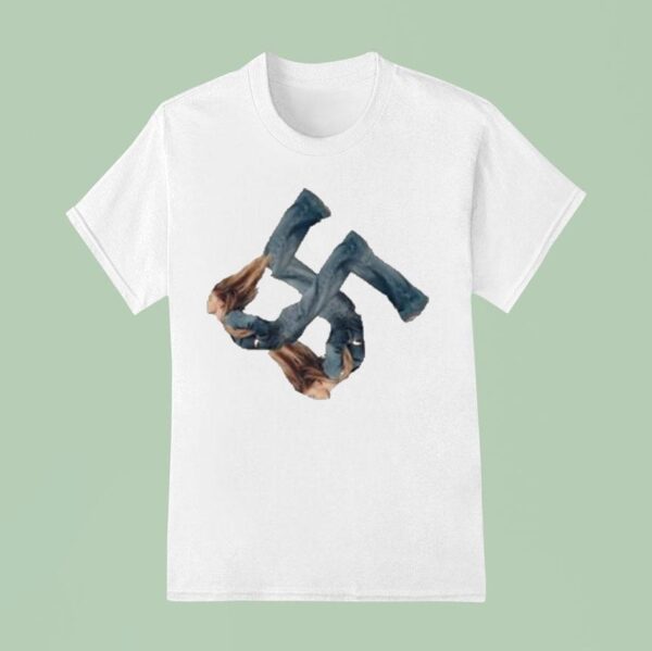Sydney Sweeney Jeans Swastika Nazis T Shirt