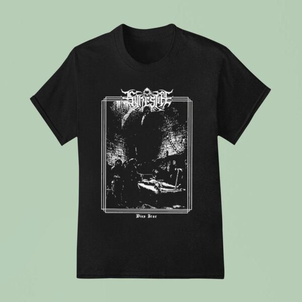 Synestia Dies Irae Dark Dungeon Scene Black Metal Gothic T Shirt
