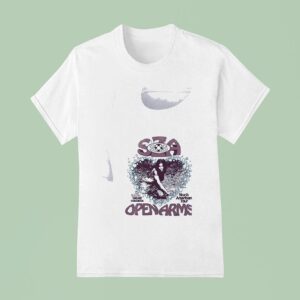 Sza Sos North American Tour Open Arms T Shirt