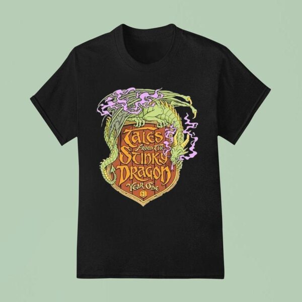 Tales From The Stinky Dragon Year One Anniversary T Shirt