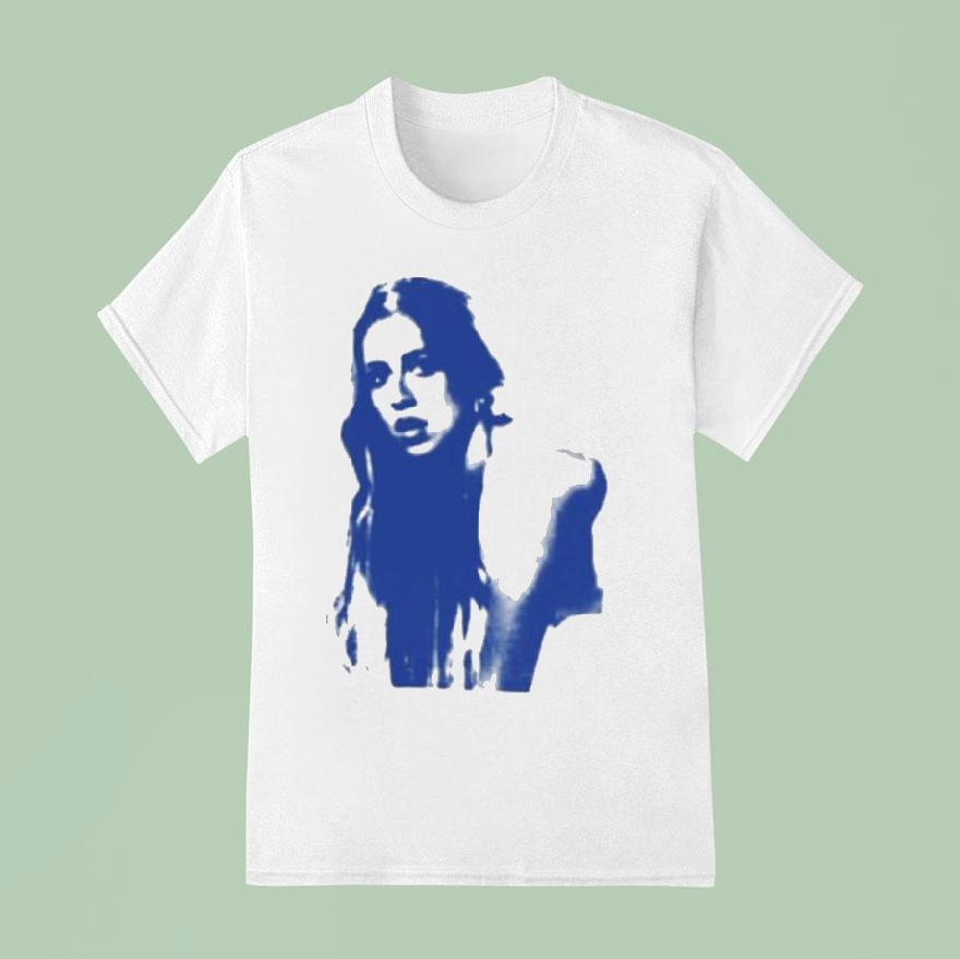 Tate Mcrae Blue Photo T Shirt