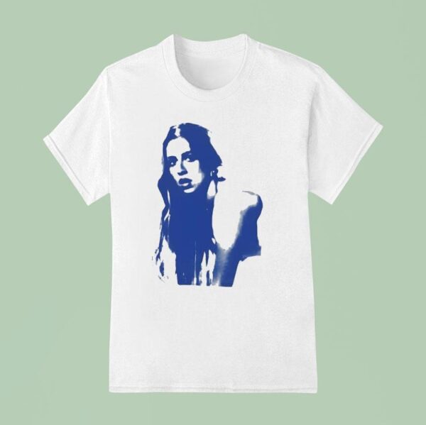 Tate Mcrae Blue White T Shirt