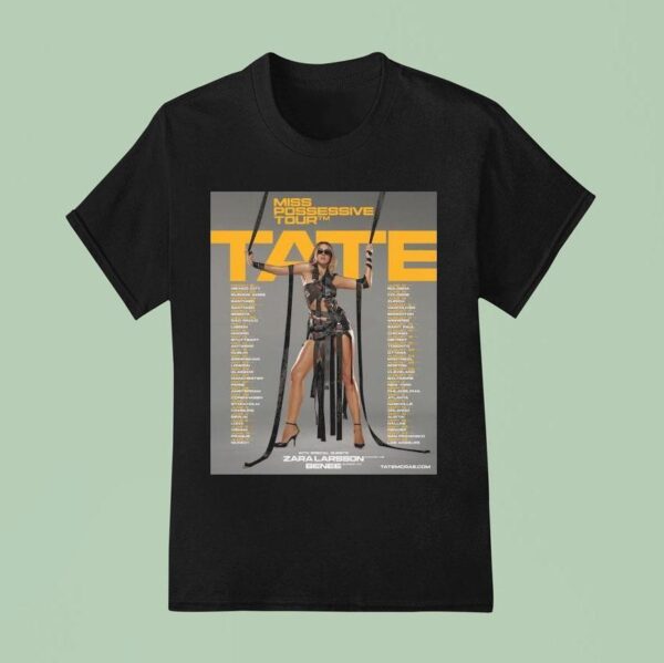 Tate Mcrae Miss Possessive Tour T Shirt