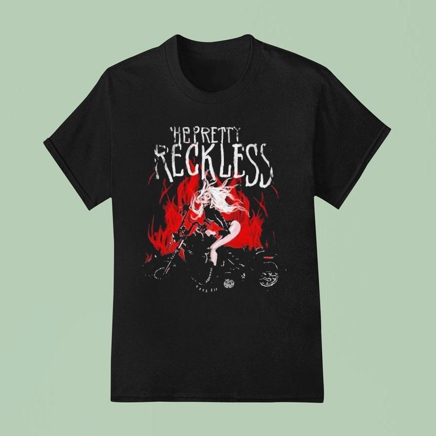 Taylor Momsen The Pretty Reckless Ride On T Shirt